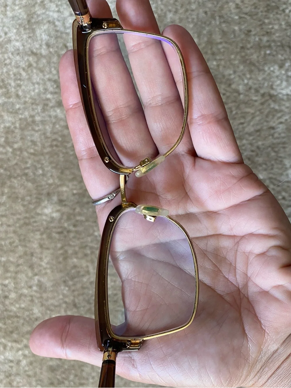Dolce Gabbana Brown Cat-Eye Eyeglasses - DG 5045 5374 55/16 140 PD 2010765